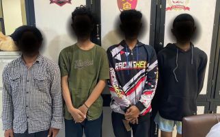 4 Begal Bercelurit Ini Sudah Ditangkap, Bravo, Pak Polisi - JPNN.com