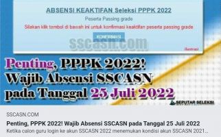 Penjelasan BKN soal Informasi Guru Lulus PG Wajib Isi Presensi di SSCASN, Honorer Harus Tahu - JPNN.com