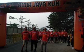 Hebohnya Atma Jaya Run 2022, Ada The Changcuters, Banjir Donasi Beasiswa  - JPNN.com