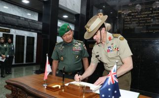 Jenderal Dudung dan Letjen Stuart Meningkatkan Kerja Sama Militer Indonesia-Australia - JPNN.com