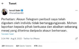 Alamak, Akun PM Malaysia di Telegram Digodam Orang Tak Bertanggung Jawab - JPNN.com