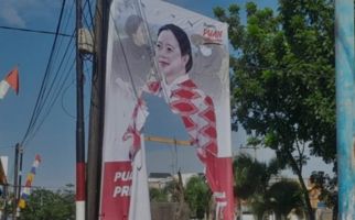 Sukarelawan Resmi Laporkan Kasus Perusakan Baliho Puan ke Polrestabes Medan - JPNN.com