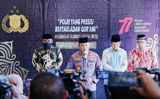 Hadiri Anugerah MTQ Polri, Kapolri Berharap Anak Buahnya Makin Presisi - JPNN.com