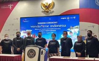 Kemenparekaf Menghadirkan WonderVerse Indonesia Mempromosikan Parekraf secara Digital - JPNN.com