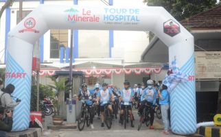 Le Minerale Tour The Hospital, Kampanyekan Sehat itu Bike - JPNN.com