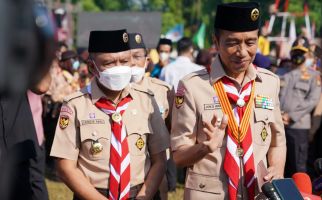 Dampingi Presiden di Jamnas 2022, Menpora Amali Beri Perhatian Khusus kepada Pramuka - JPNN.com