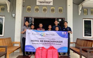 Meriahkan Hari Jadi Ke-496 Banjarmasin, Hotel 88 Berbagi dengan 3 Panti Asuhan - JPNN.com