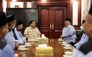 Menhan Prabowo Menerima Kunjungan Silaturahmi Pemuda Masjid - JPNN.com