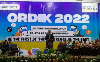 Hari Pertama Ordik 2022 Universitas Budi Luhur, AHY Minta Milenial Ikut Berperan - JPNN.com