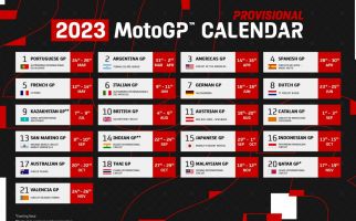 MotoGP Indonesia 2023 jadi Seri ke-16 Untuk Sementara - JPNN.com