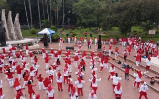 Ingin Bangkitkan Semangat Sesuai Pandemi Covid-19, GNIJ Gelar Senam RK  - JPNN.com