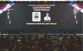 Keren, Pemprov Jateng Raih Penghargaan Lagi di Ajang Anugerah Layanan Investasi - JPNN.com