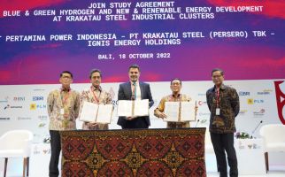 Pertamina, IGNIS, & Krakatau Steel Studi Pengembangan Hidrogen Bersih di Indonesia - JPNN.com