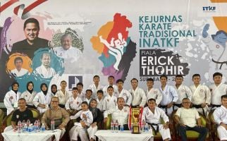 Perebutkan Piala Erick Thohir, INATKF Gelar Kejurnas Perdana Karate Tradisional - JPNN.com