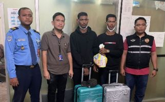 2 Pemuda Ini Nekat Bawa Barang Terlarang di Bandara, Ujungnya Ditangkap Polisi - JPNN.com