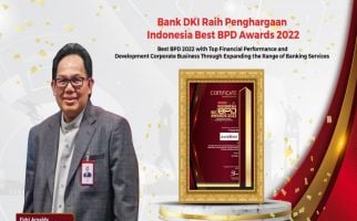 Lakukan Kinerja Positif untuk Pertumbuhan Ekonomi, Bank DKI Raih Indonesia Best BPD Awards 2022 - JPNN.com
