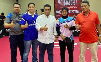 Riza Patria Apresiasi Reza Pahlevi yang Selalu Mendukung Olahraga Tenis Meja Jakarta - JPNN.com