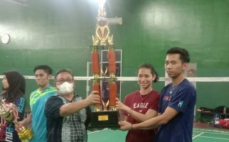 Sapma PP Juara Bulu Tangkis Turnamen Olahraga Pemuda Indonesia yang Digelar Kemenpora - JPNN.com