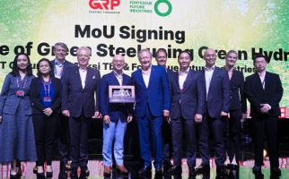 Perkuat Industri Baja Berkelanjutan, GRP Jalin MoU dengan FFI dan KADIN - JPNN.com