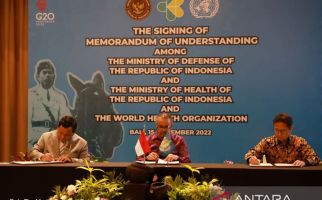 Menhan Prabowo & Menkes Budi Teken Kesepakatan Ini dengan WHO - JPNN.com