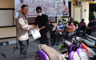 Motor Curian Kembali kepada Pemiliknya, Terima Kasih, Pak Polisi - JPNN.com