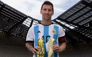 Ini Sepatu Messi di Piala Dunia 2022, Sebegini Harganya - JPNN.com