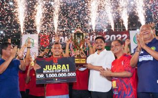 PS AD Bukit Barisan Juara Bonas Cup, Bobby Nasution Sampaikan Selamat dan Harapan - JPNN.com
