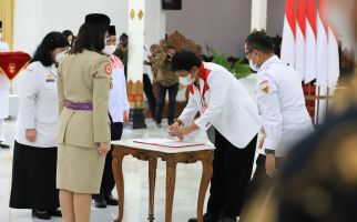 Kepala BPIP Melantik Pelaksana Duta Pancasila Paskibraka Indonesia, Ada Pesan Penting - JPNN.com