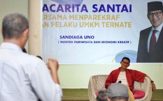 Ciptakan Lapangan Kerja Baru, Sandiaga Dorong Pelaku UMKM Manfaatkan Teknologi di Ternate - JPNN.com