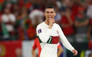 Korea vs Portugal: Arti Gestur Tutup Mulut Cristiano Ronaldo, Ternyata! - JPNN.com