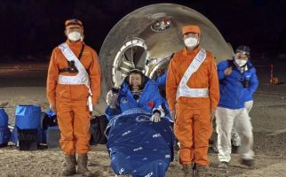Setengah Tahun di Antariksa, Tiga Astronaut Tiongkok Sukses Mendarat di Bumi - JPNN.com
