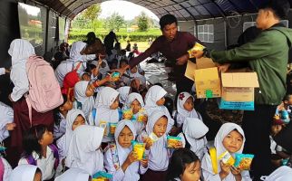Ribuan Anak Korban Gempa Dapat Trauma Healing dari GarudaFood Sehati - JPNN.com