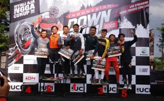 Juara Indonesia Downhill 2022, Abdul Hakim Tembus 100 Rider Terbaik Dunia - JPNN.com