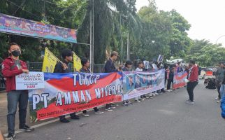 Aksi Solidaritas Meluas, Giliran Mahasiswa Tangerang Serukan Penutupan PT Amman - JPNN.com