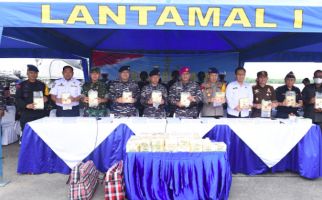 TNI AL Koarmada I Gagalkan Penyelundupan Narkoba di Perairan Lhokseumawe - JPNN.com
