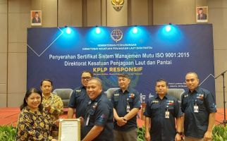Direktorat KPLP Berhasil Raih Sertifikat ISO 9001:2015 - JPNN.com