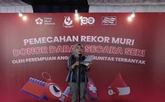 Donor 1.000 Kantong Darah, Dharma Wanita PAM Jaya Pecahkan Rekor MURI - JPNN.com