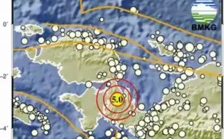 Gempa Magnitudo 5,0 Guncang Papua Barat Malam Ini - JPNN.com