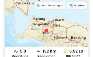 Info Terkini BPBD Soal Dampak Gempa Magnitudo 5 yang Mengguncang Kota Bogor - JPNN.com