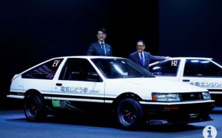Toyota Sulap AE86 jadi Mobil Listrik dan Hidrogen - JPNN.com
