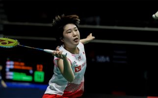 Wanita Paling Berbahagia di Babak Pertama Malaysia Open 2024 - JPNN.com