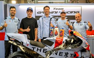 Tim Gresini Racing MotoGP 2023 Resmi Diperkenalkan, Begini Harapan Federal Oil - JPNN.com