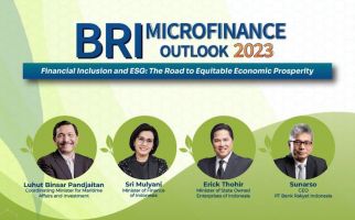 BRI Microfinance Outlook 2023 Bahas Prospek Ekonomi di Tengah Ketidakpastian - JPNN.com