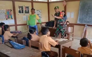 TNI Beri Materi tentang Ideologi Negara kepada Pelajar di Perbatasan Indonesia-Malaysia - JPNN.com