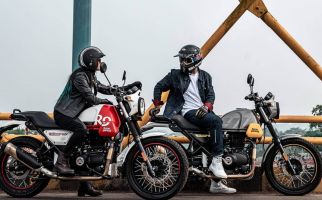 IIMS 2023: Royal Enfield Scram 411 Asyik Buat Offroad dan Nyaman untuk Harian - JPNN.com