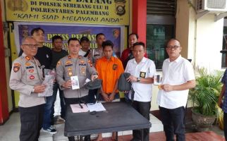 Sempat Buron, Pembobol Bedeng di SU II Palembang Ditangkap, Sudah Beraksi 25 Kali - JPNN.com