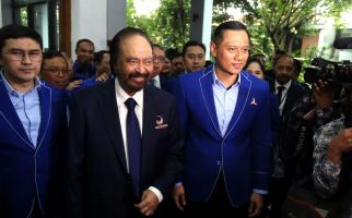 Elektabilitas NasDem Terdongkrak Anies, Surya Paloh Berupaya Bikin AHY Gembira - JPNN.com