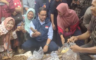 Anies Baswedan Menyerap Aspirasi Pedagang Pasar Natar Lampung - JPNN.com