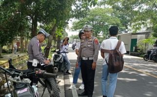 Tertibkan Balap Liar, Sat Lantas Polres Lombok Barat Berikan Efek Jera - JPNN.com