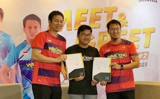 Waroeng Steak & Shake Perpanjang Kontrak dengan Ahsan/Hendra - JPNN.com